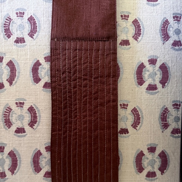 Bronze Iridescent Raw Silk Jacket - Picture 5 of 7